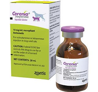 Maropitant citrate for animals